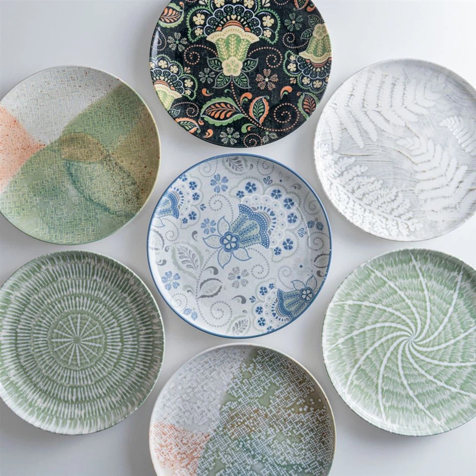 Geometric Art 3D Digital Print Dinnerware Set factory