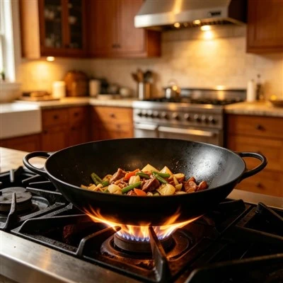 Wok in ghisa pre-stagionato da 12" – Il tuo nuovo cavallo di battaglia-in cucina